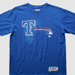 Blue Texas Rangers Majestic 2011 T-Shirt