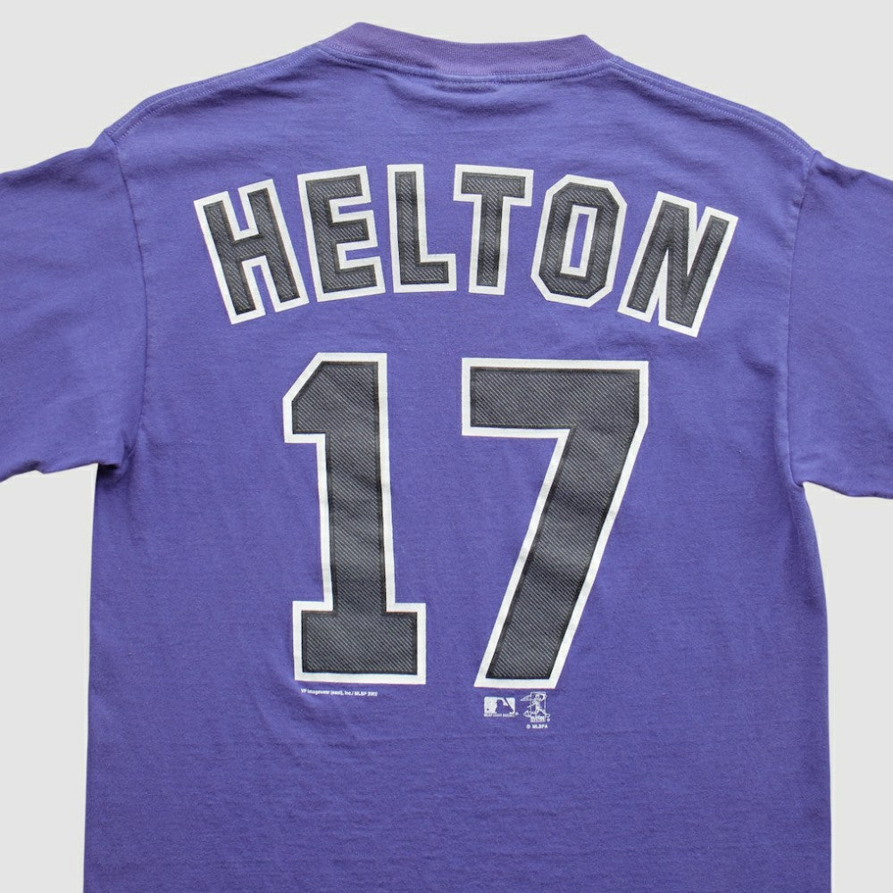 Purple Colorado Rockies Lee Apparel 2002 T-Shirt