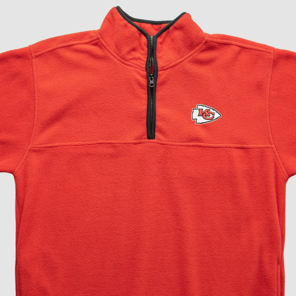 NFL 2000s 1/4 Zip Sweatshirt - Kansas City Chiefs Sweatshirts