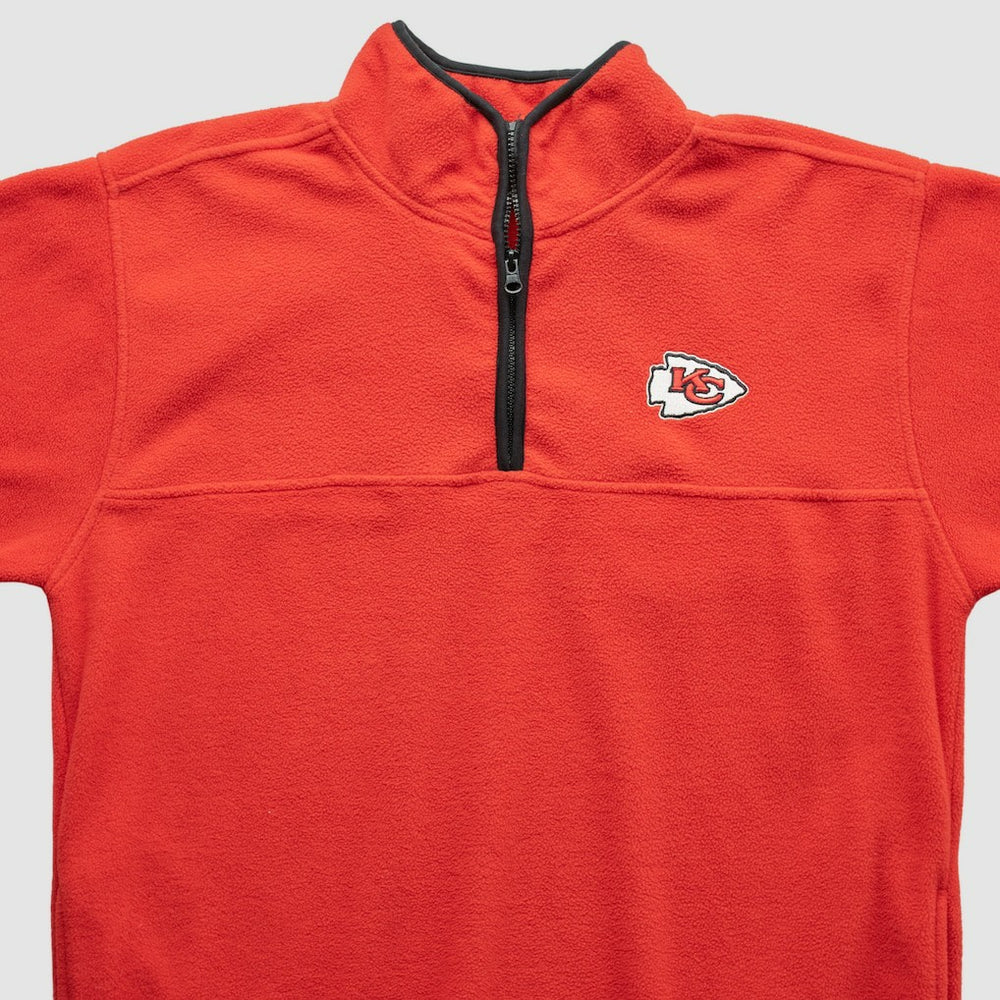 NFL 2000s 1/4 Zip Sweatshirt - Kansas City Chiefs Sweatshirts