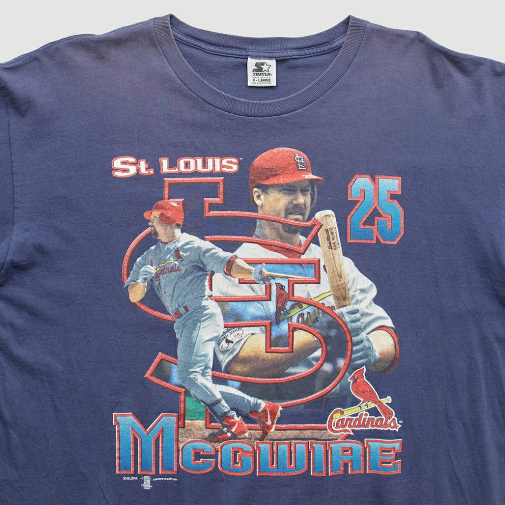 Navy St. Louis Cardinals Starter 1996 T-Shirt