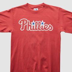 Red Philadelphia Phillies Majestic 2000s T-Shirt