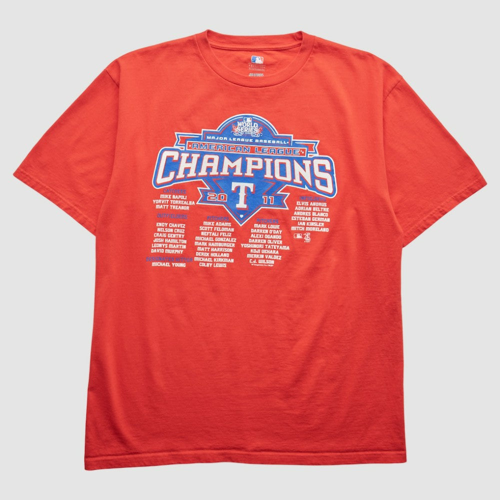 Red Texas Rangers 2011 T-Shirt