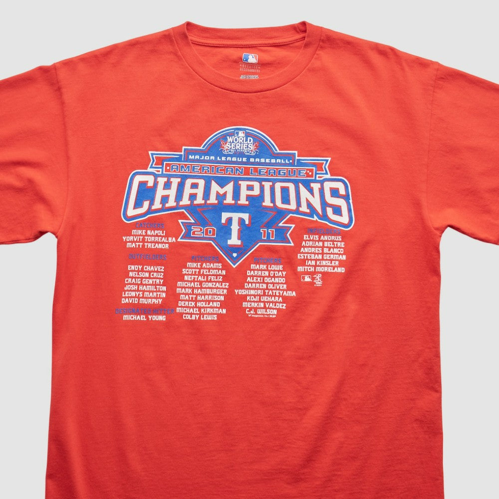 Red Texas Rangers 2011 T-Shirt