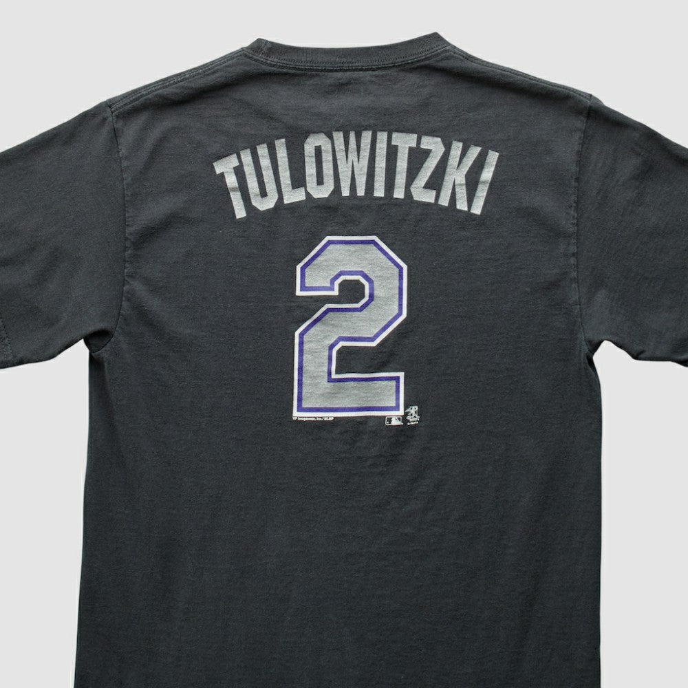 Black Colorado Rockies 2010s T-Shirt