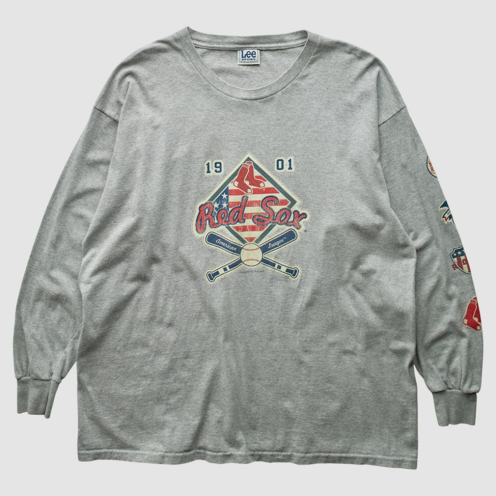 Gray Boston Red Sox Lee Apparel 2004 Long Sleeve T-Shirt