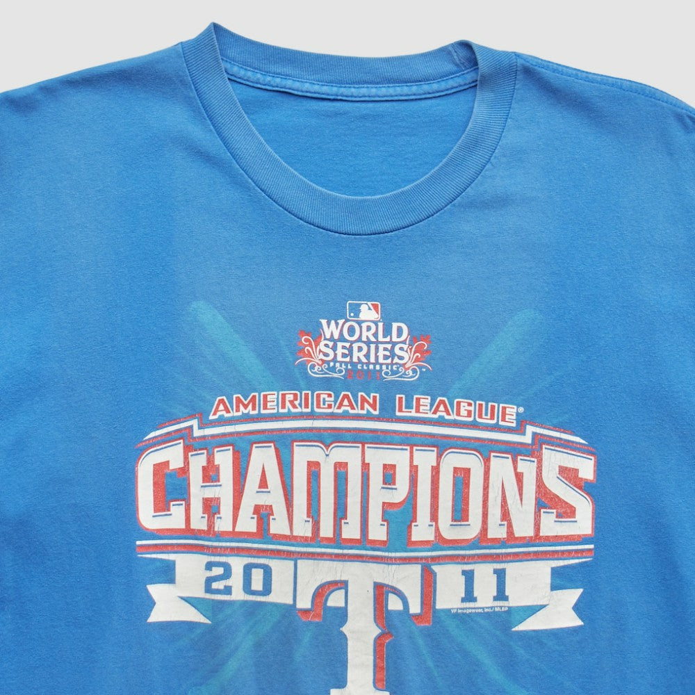 Blue Texas Rangers 2011 T-Shirt