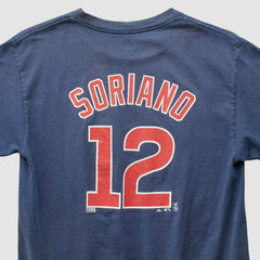 Navy Chicago Cubs Majestic 2009 T-Shirt