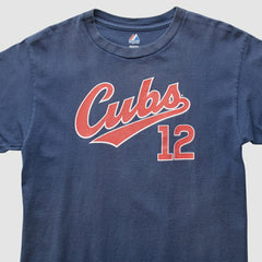 Navy Chicago Cubs Majestic 2009 T-Shirt