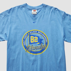 Light Blue Milwaukee Brewers Nike 2007 T-Shirt