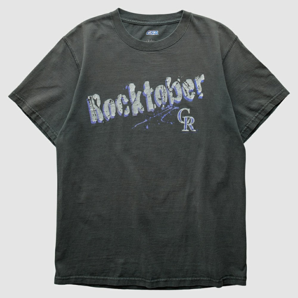Black Colorado Rockies CSA 2000s T-Shirt