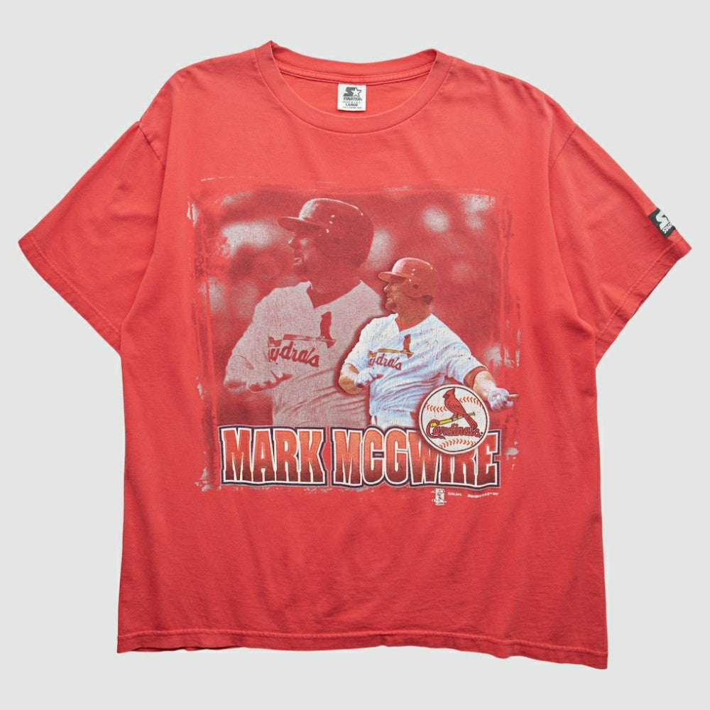 Red St. Louis Cardinals Starter 1997 T-Shirt