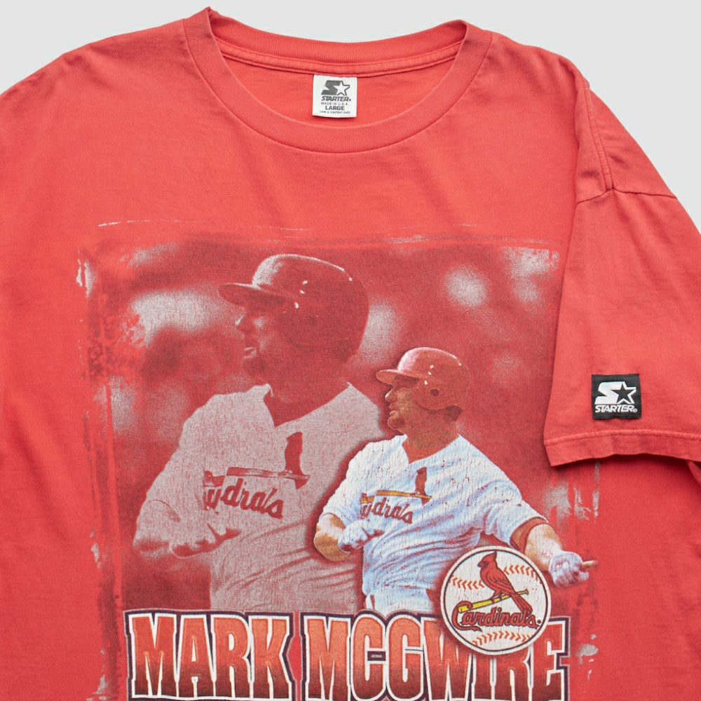 Red St. Louis Cardinals Starter 1997 T-Shirt