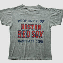 Heather Gray Boston Red Sox 80s T-Shirt