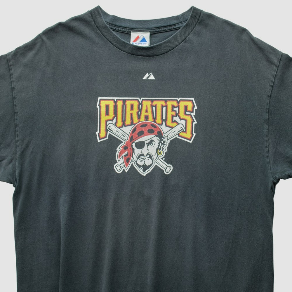 Black Pittsburgh Pirates Majestic 2010 T-Shirt