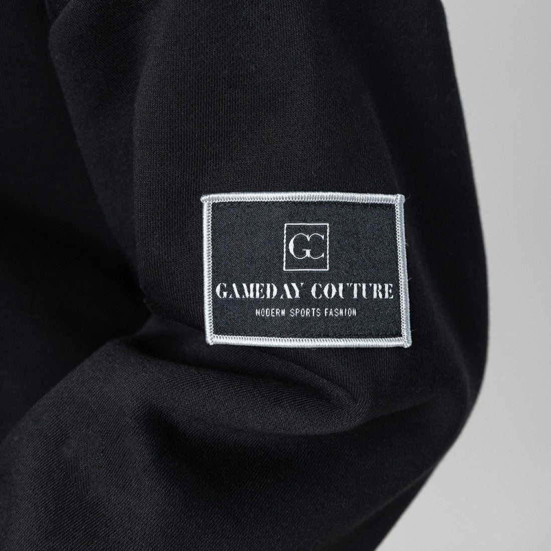 Gameday Couture Women's Oversized Victory Lane Black Label Premium Fleece Sweatshirt - Detroit Lions Sweatshirts