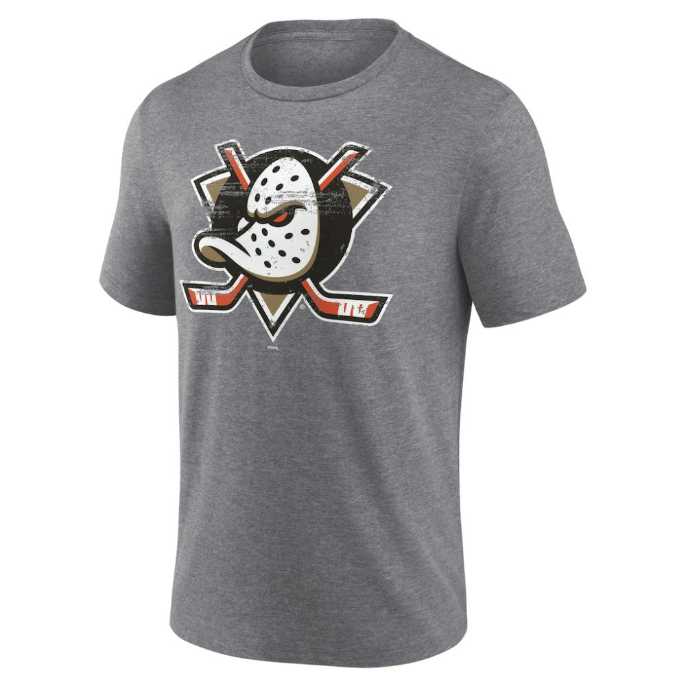 NHL Anaheim Ducks Heritage Custom Tri-Blend T-Shirt