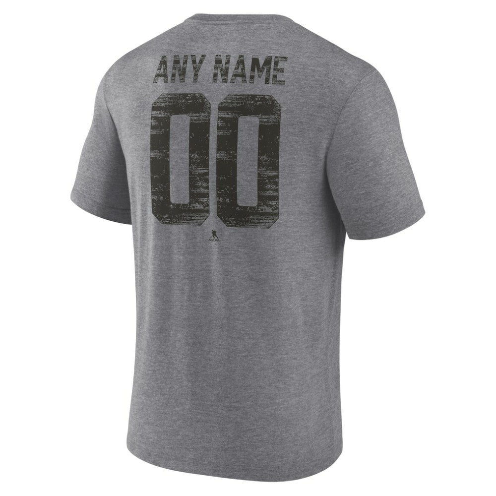 NHL Dallas Stars Heritage Custom Tri-Blend T-Shirt