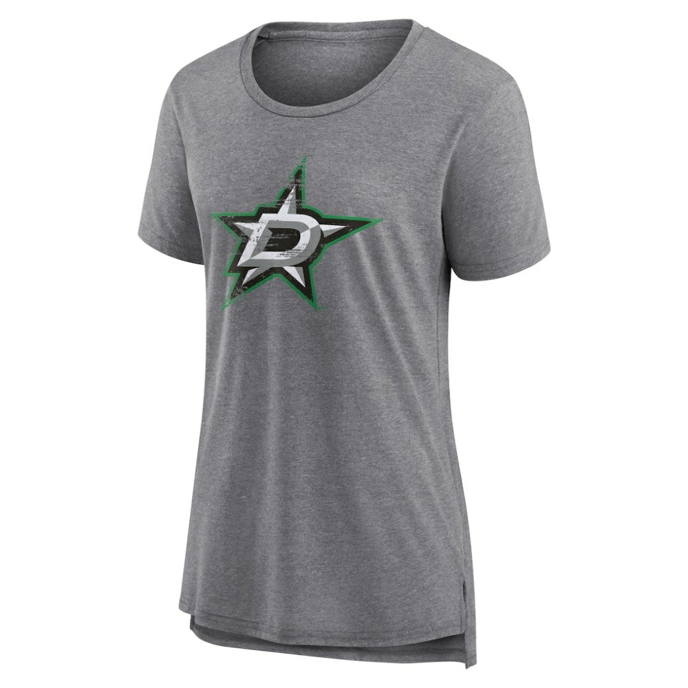 NHL Dallas Stars Women's Heritage Custom Tri-Blend T-Shirt