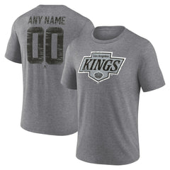 NHL Los Angeles Kings Heritage Custom Tri-Blend T-Shirt