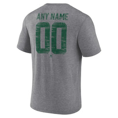 NHL Minnesota Wild Heritage Custom Tri-Blend T-Shirt