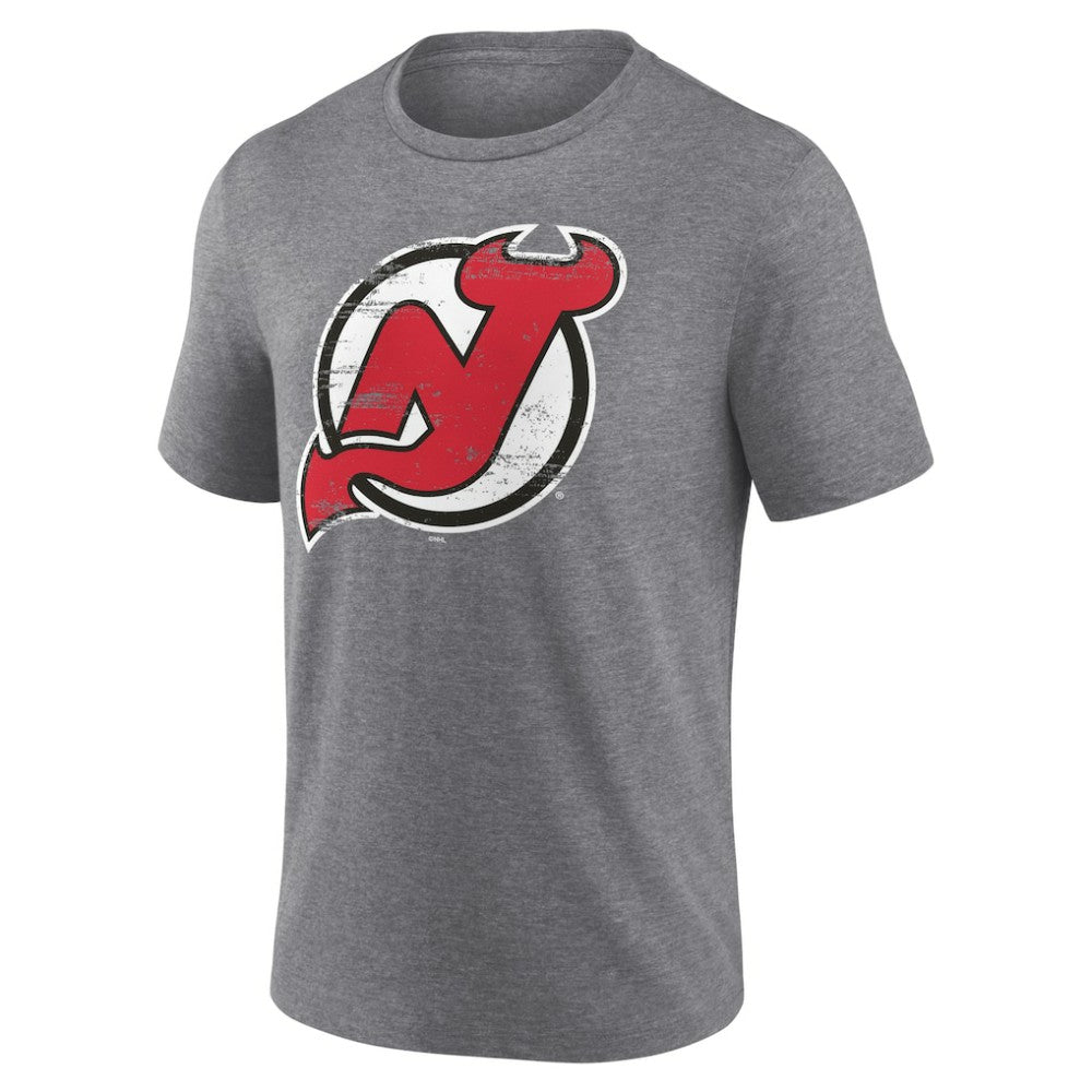 NHL New Jersey Devils Heritage Custom Tri-Blend T-Shirt