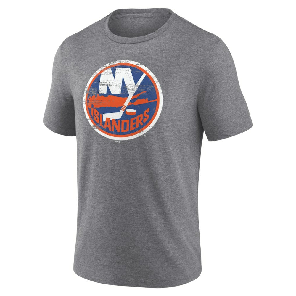 NHL New York Islanders Heritage Custom Tri-Blend T-Shirt