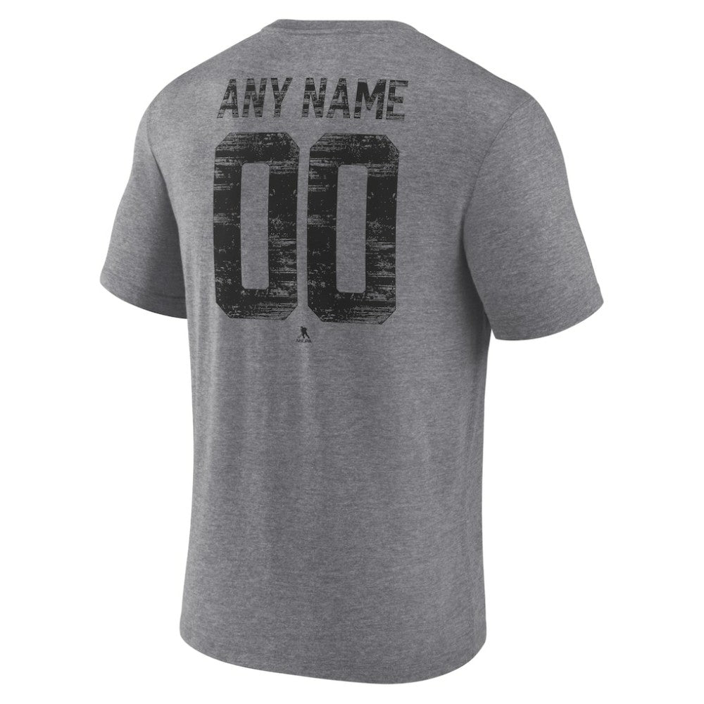NHL Philadelphia Flyers Heritage Custom Tri-Blend T-Shirt