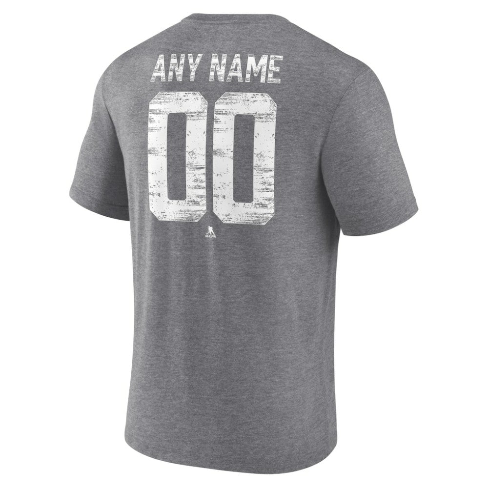 NHL Tampa Bay Lightning Heritage Custom Tri-Blend T-Shirt
