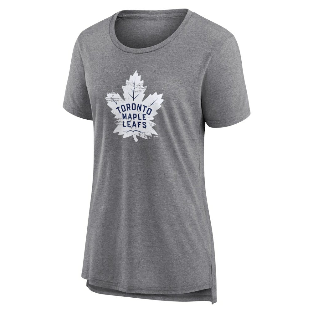 NHL Toronto Maple Leafs Women's Heritage Custom Tri-Blend T-Shirt