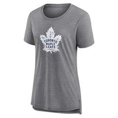 NHL Toronto Maple Leafs Women's Heritage Custom Tri-Blend T-Shirt
