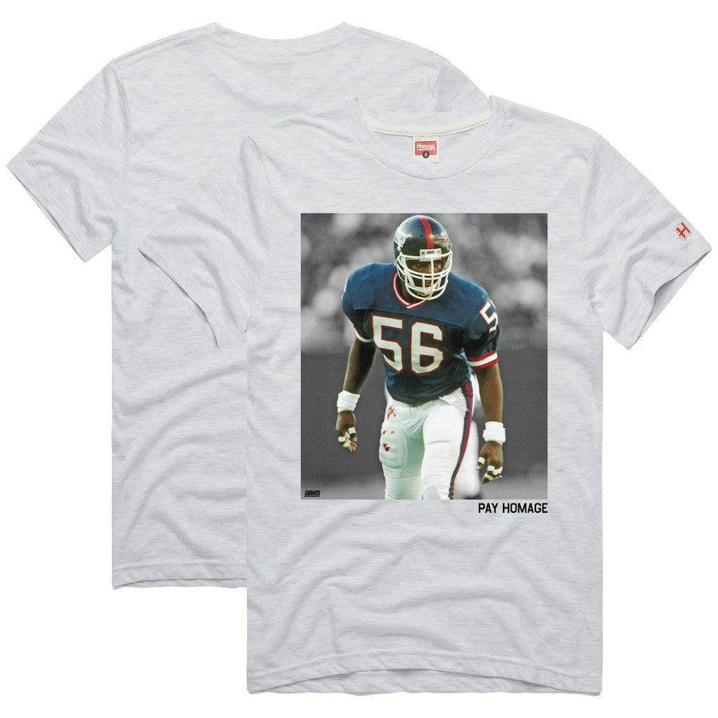 Lawrence Taylor  Homage Unisex Pay Homage Tri-Blend T-Shirt - New York Giants T-shirts