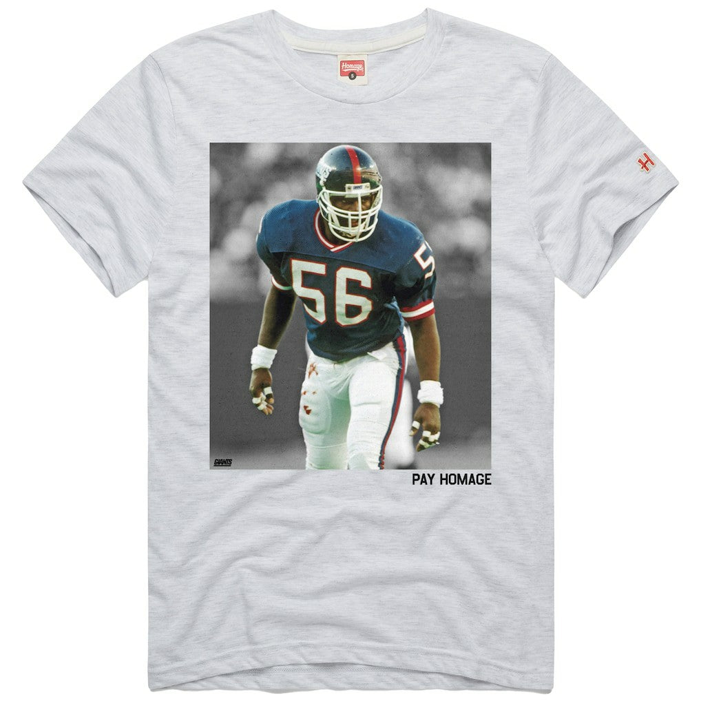 Lawrence Taylor  Homage Unisex Pay Homage Tri-Blend T-Shirt - New York Giants T-shirts