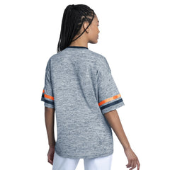 Navy Detroit Tigers G-III 4Her by Carl Banks Women's Off-Season Oversized Top