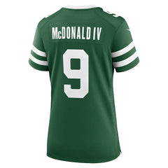 Will McDonald IV  Women's Team Game Jersey - New York Jets Jerseys