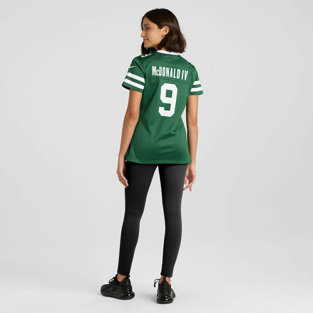 Will McDonald IV  Women's Team Game Jersey - New York Jets Jerseys