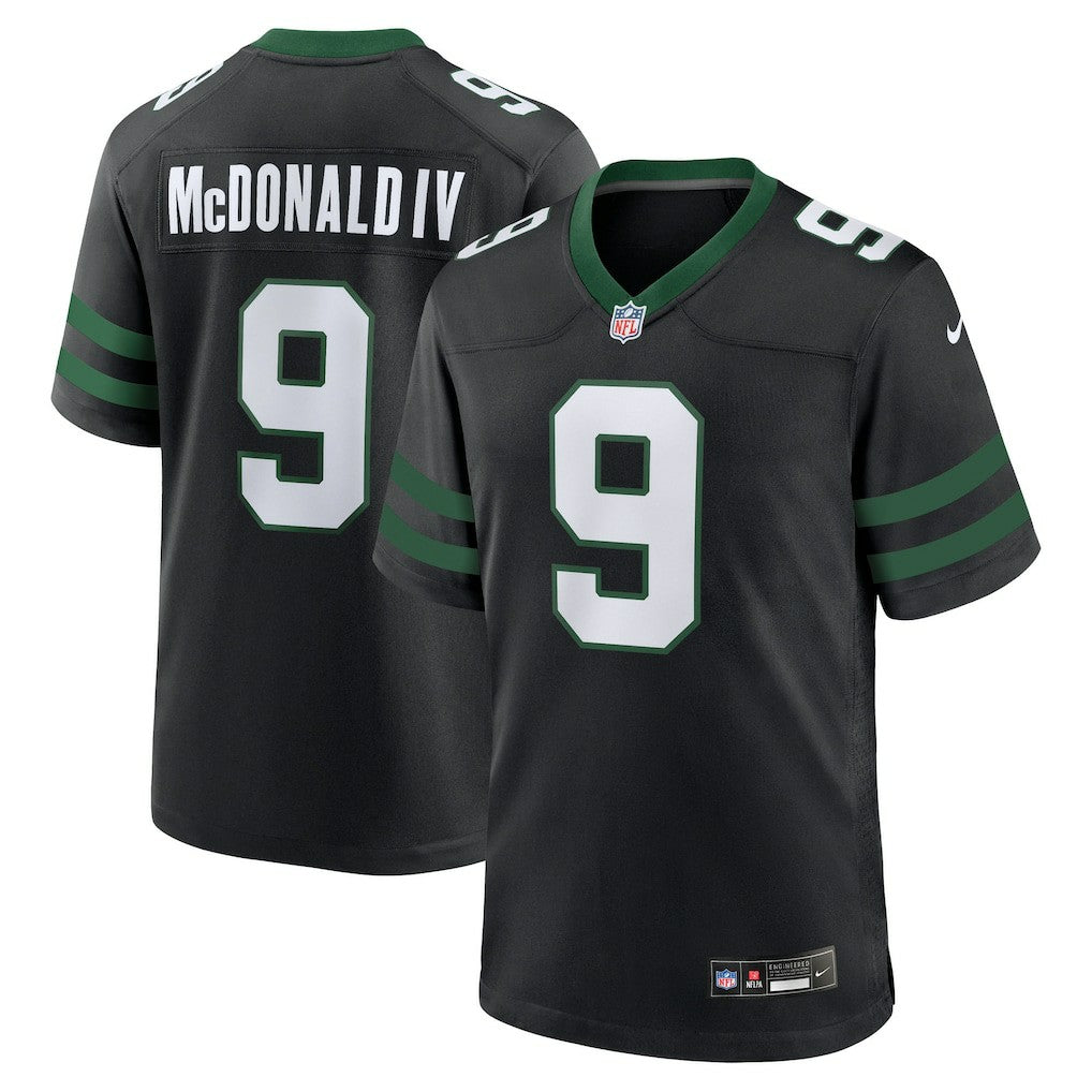 Will McDonald IV  Alternate Game Jersey - New York Jets Jerseys