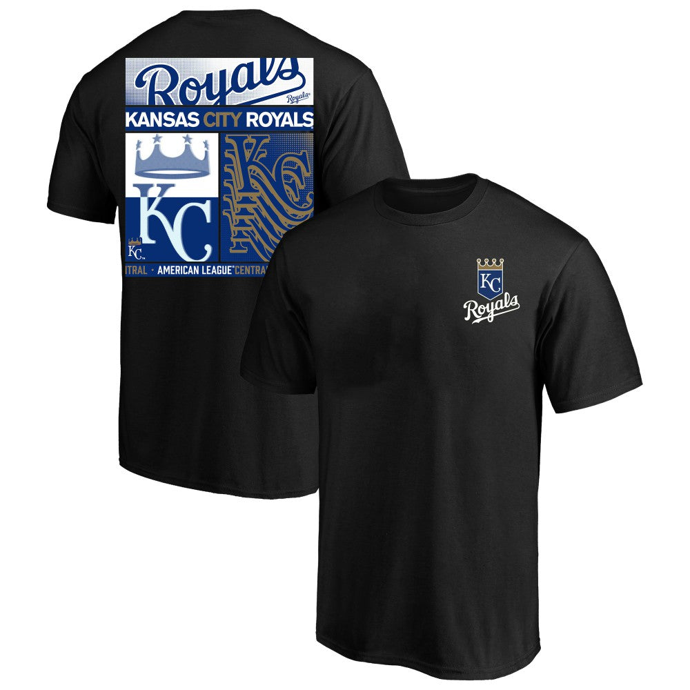 Black Kansas City Royals Profile Big & Tall Two-Sided Graphic T-Shirt