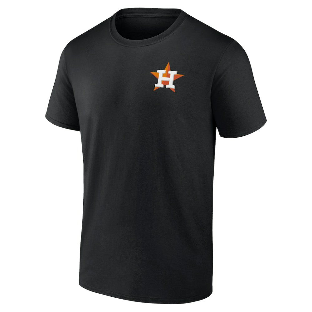 Black Houston Astros Profile Big & Tall Two-Sided Graphic T-Shirt