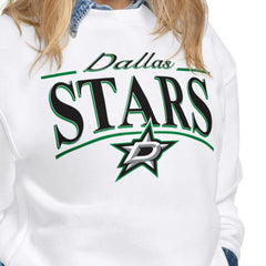 NHL Dallas Stars Starter Women's Arch Stripe Fleece Sweatshirt