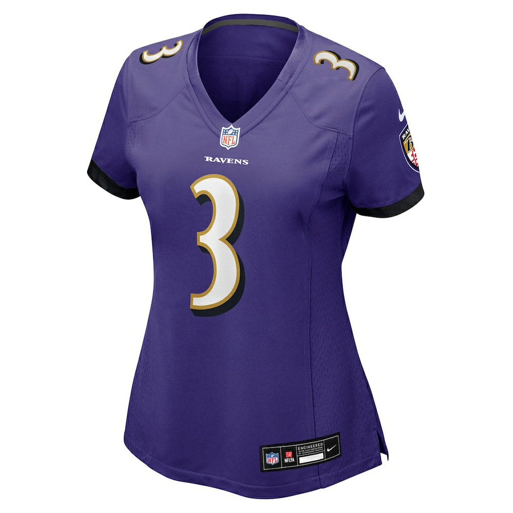 Chidobe Awuzie  Women's Team Game Jersey - Baltimore Ravens Jerseys