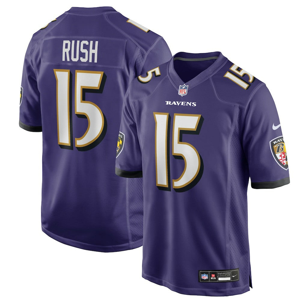 Cooper Rush  Team Game Jersey - Baltimore Ravens Jerseys