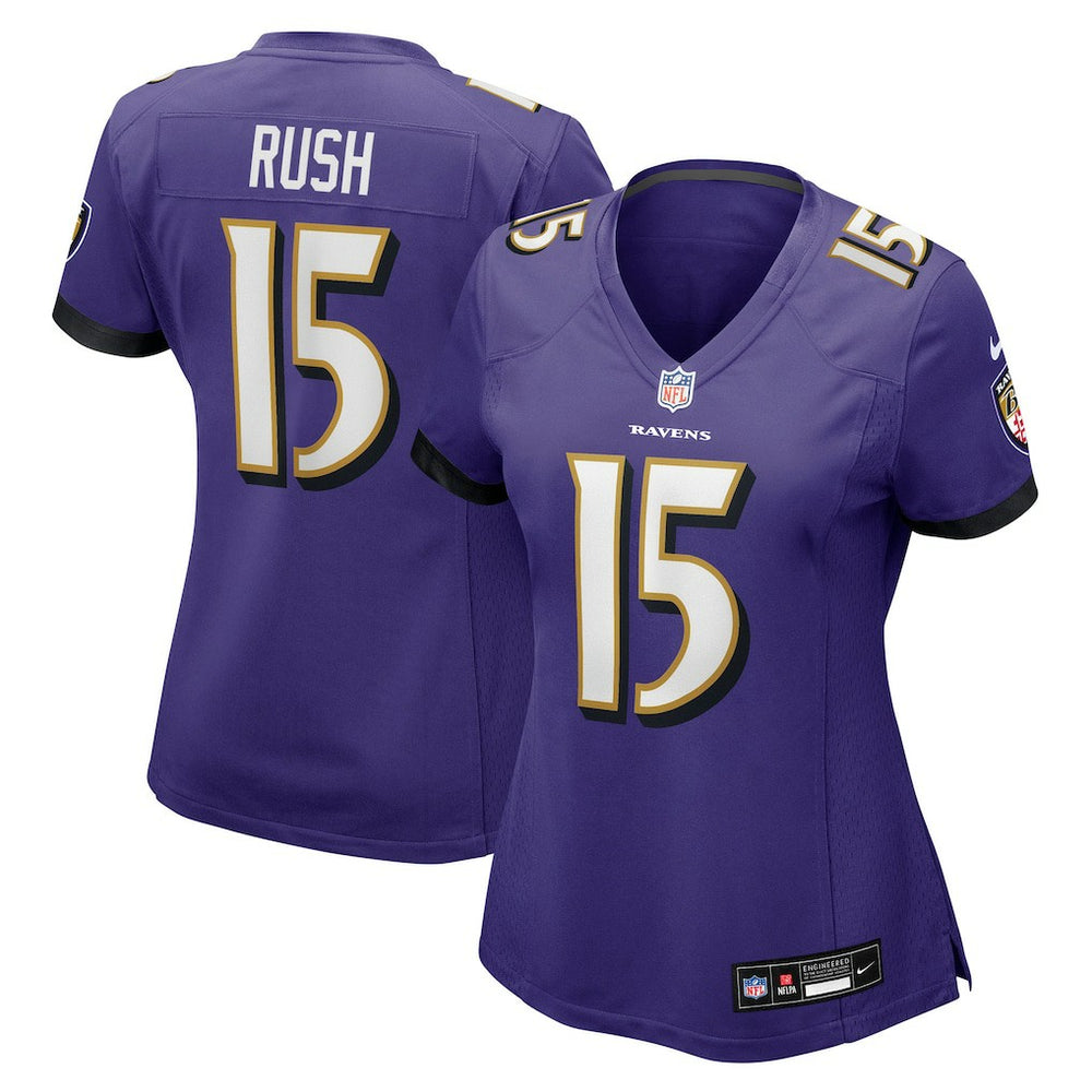 Cooper Rush  Women's Team Game Jersey - Baltimore Ravens Jerseys