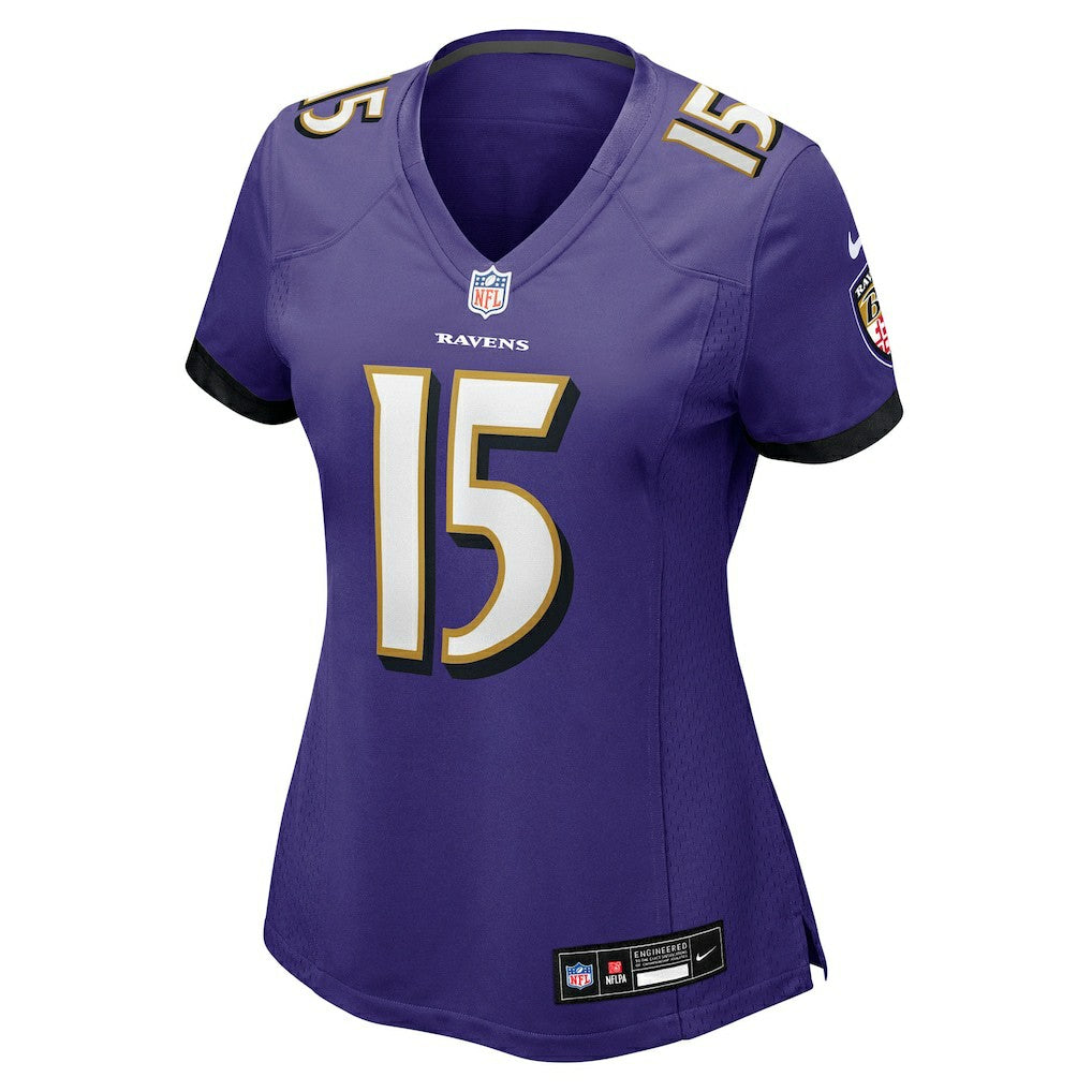 Cooper Rush  Women's Team Game Jersey - Baltimore Ravens Jerseys