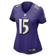 Cooper Rush  Women's Team Game Jersey - Baltimore Ravens Jerseys