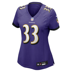 Tyler Loop  Women's Team Game Jersey - Baltimore Ravens Jerseys