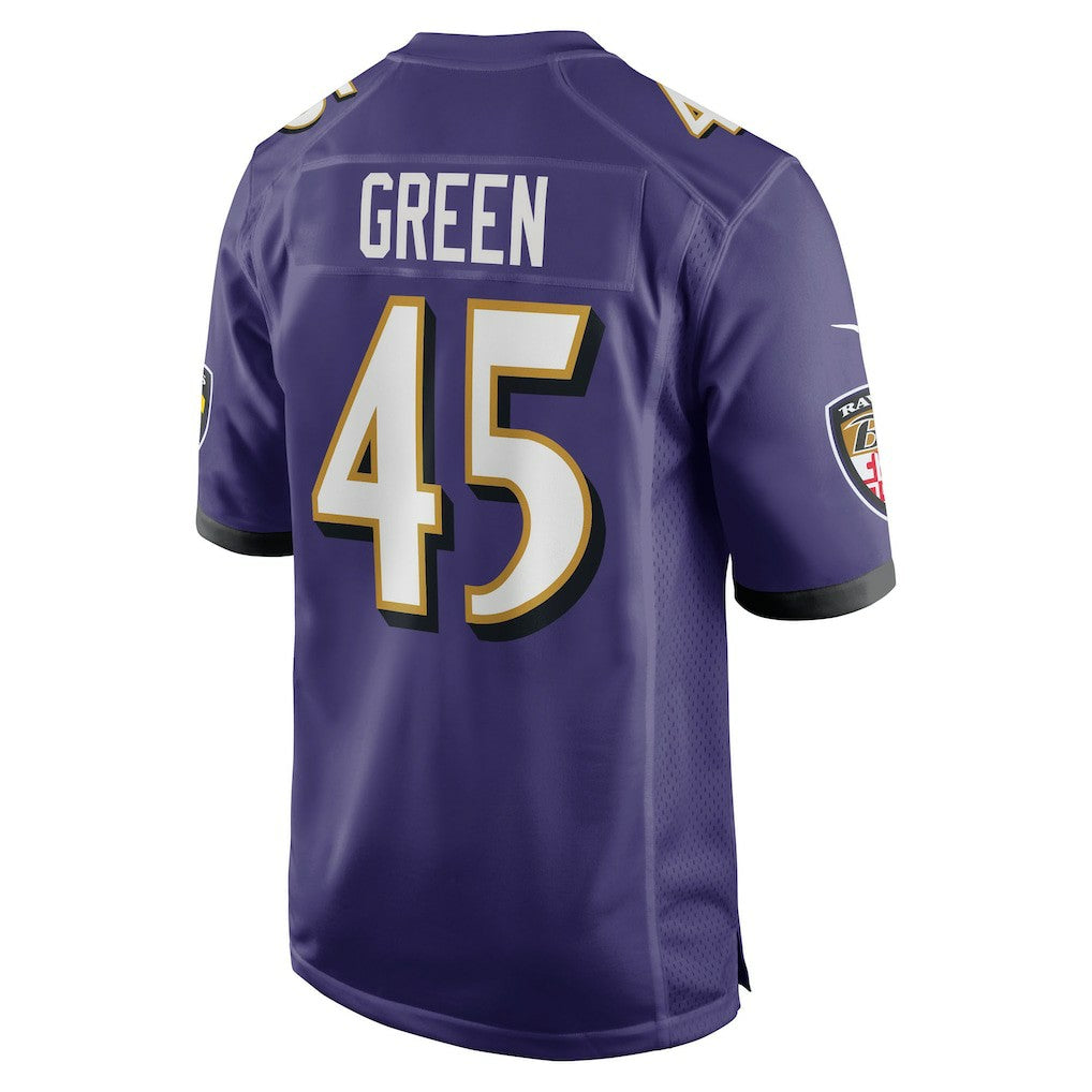 Mike Green  Team Game Jersey - Baltimore Ravens Jerseys