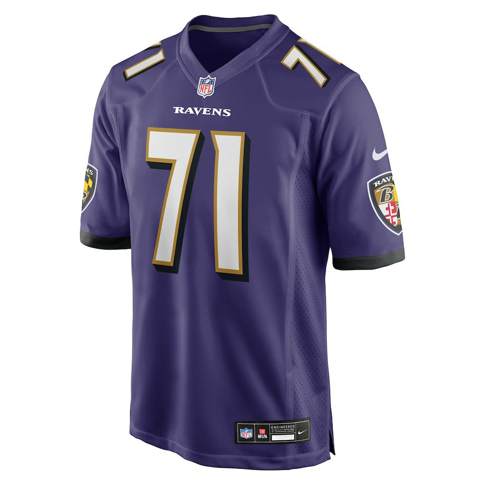 Carson Vinson  Team Game Jersey - Baltimore Ravens Jerseys