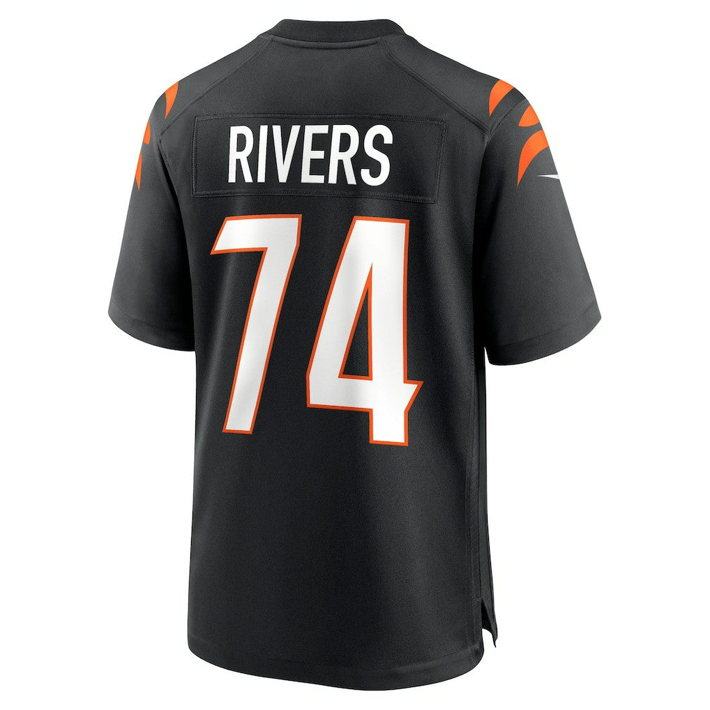 Jalen Rivers  Team Game Jersey - Cincinnati Bengals Jerseys