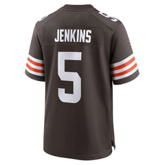 Rayshawn Jenkins  Team Game Jersey - Cleveland Browns Jerseys